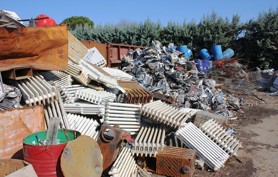 Récupération de déchets